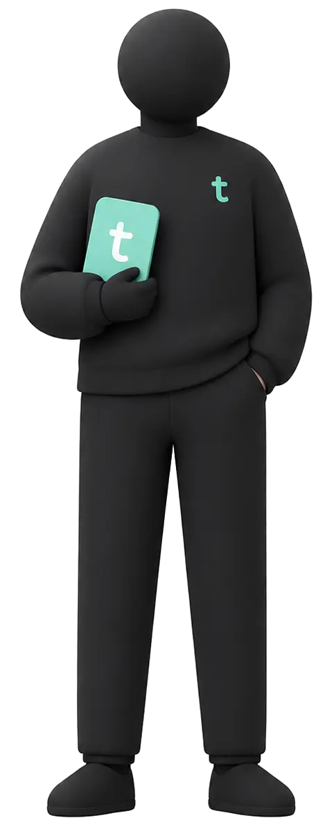Male Teklano Mascot