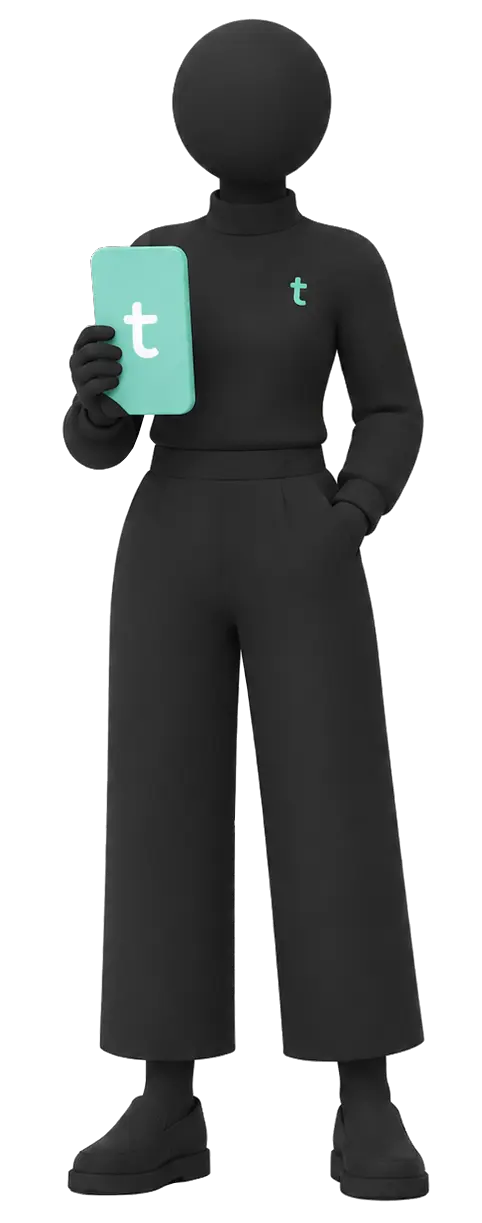 Female Teklano Mascot